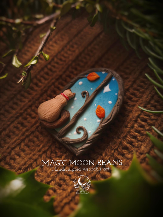 Watching the snow fall