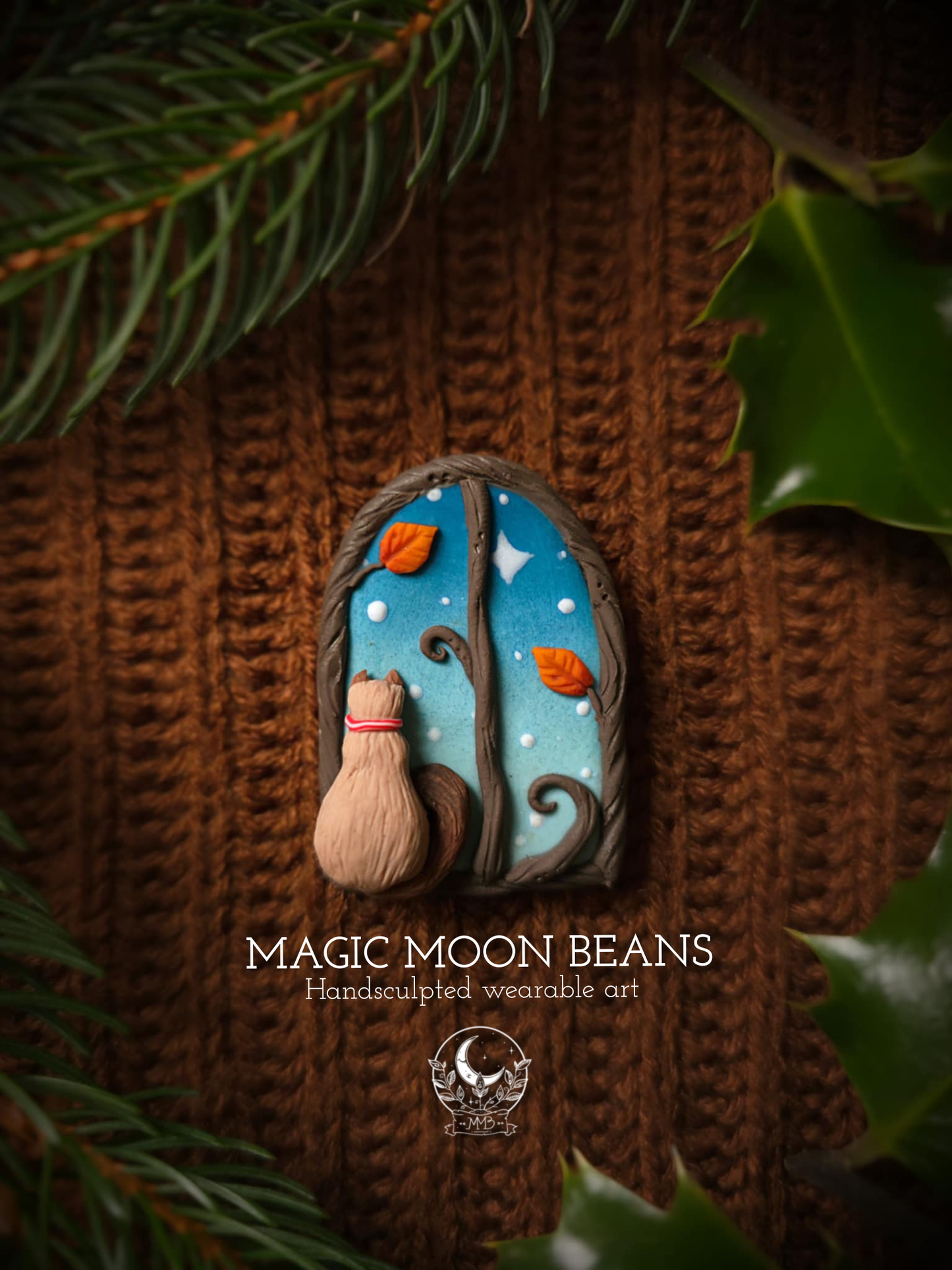 Watching the snow fall